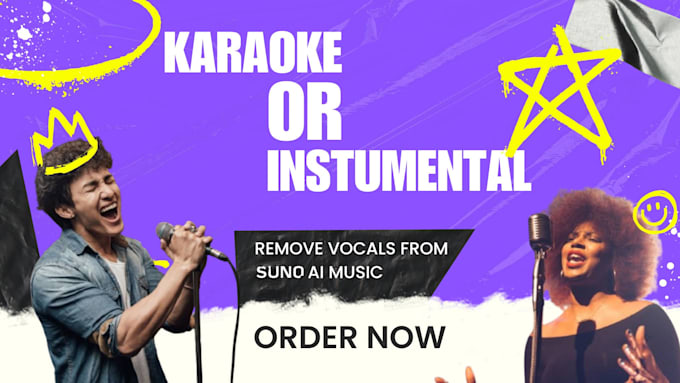 Gig Preview - Remove or extract any vocals or instrumentals from any music