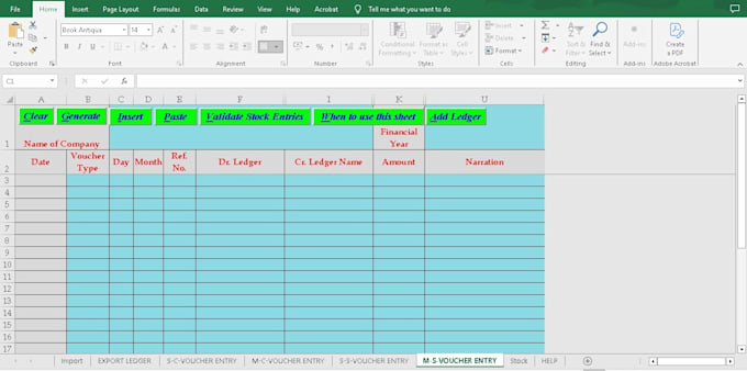 Gig Preview - Enter data from excel to tally within minutes, hire me as freelance accountant