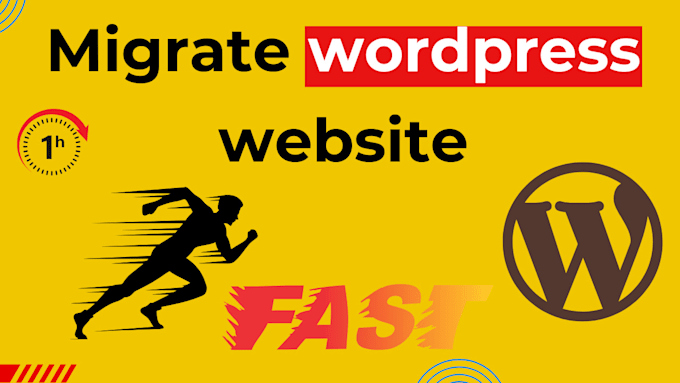 Gig Preview - Migrate or move your wordpress website within 2hrs