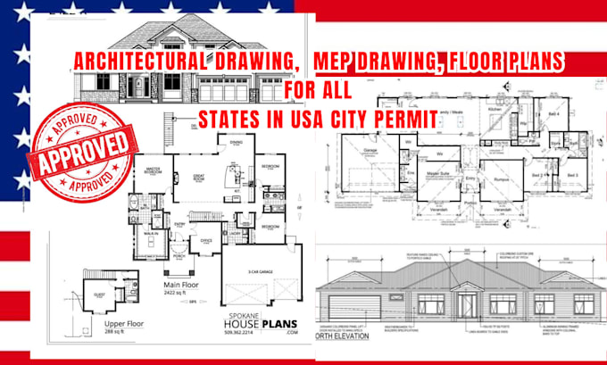 Bestseller - architectural drawing structural blueprint floor plan garage mep adu city permit