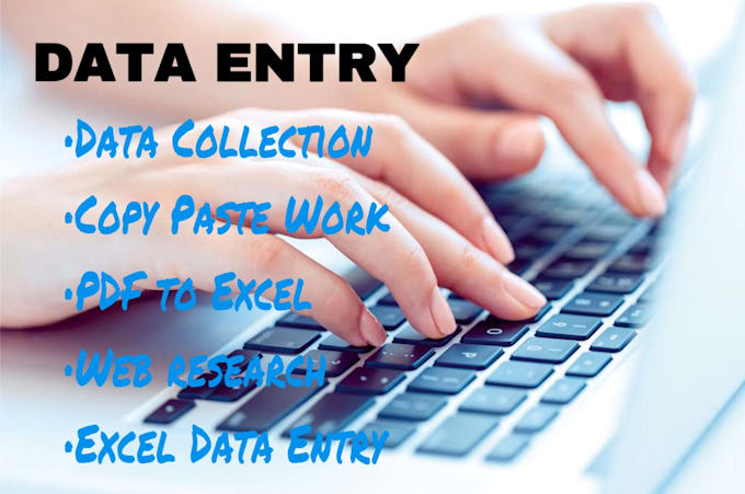 Gig Preview - Do perfect data entry, copy paste, pdf to excel