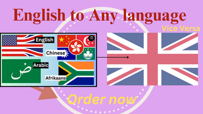 Gig Preview - Professional english to any language translation fast accurate 100 percent human