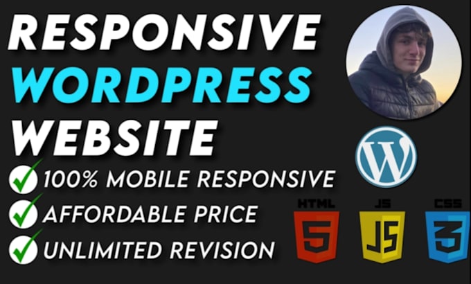 Bestseller - build modern and mobile responsive wordpress web sites