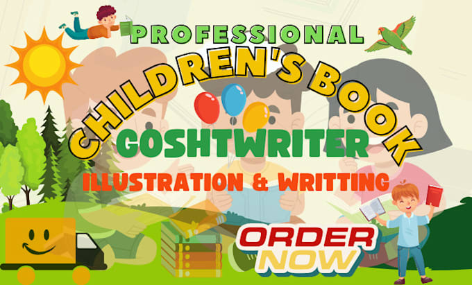 Gig Preview - Ghostwrite and edit engaging children books and moral stories with creativity