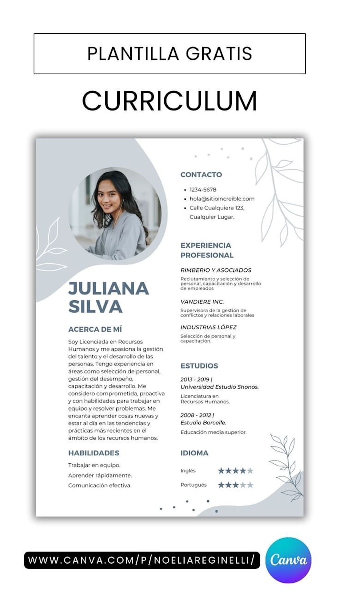 Gig Preview - Design professional curriculum vitae