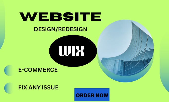 Bestseller - do a stunning and professional wix website for your business