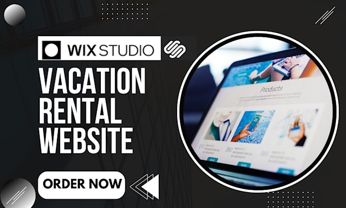 Gig Preview - Create vacation rental, property management, hotel website with wix, squarespace