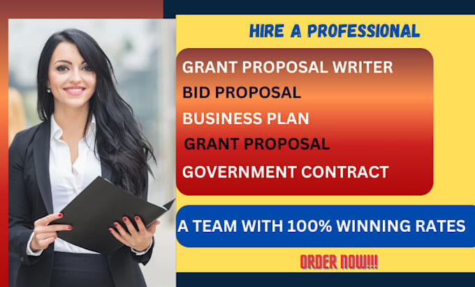 Gig Preview - Win government contracts, contract research, rfp rfq, grant proposal, submit bid