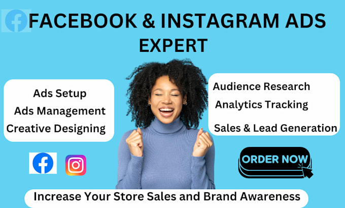 Gig Preview - Drive sales with expert facebook and instagram ads setup, carousel ads marketing