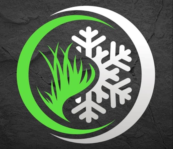 Gig Preview - Do amazing snow removal lawn care logo design