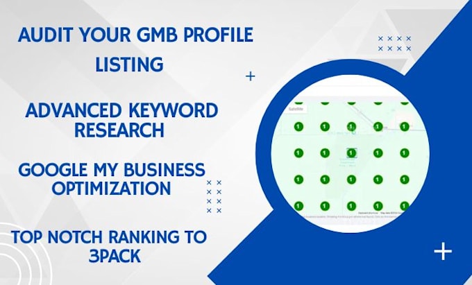 Gig Preview - Optimize rank my gmb listing google my business optimization to 3pack ranking