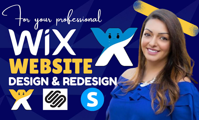 Gig Preview - Redesign wix website, wix website design, systeme io website squarespace website