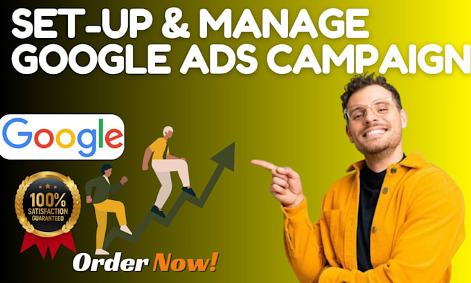 Gig Preview - Setup optimize and manage your google ads PPC campaigns