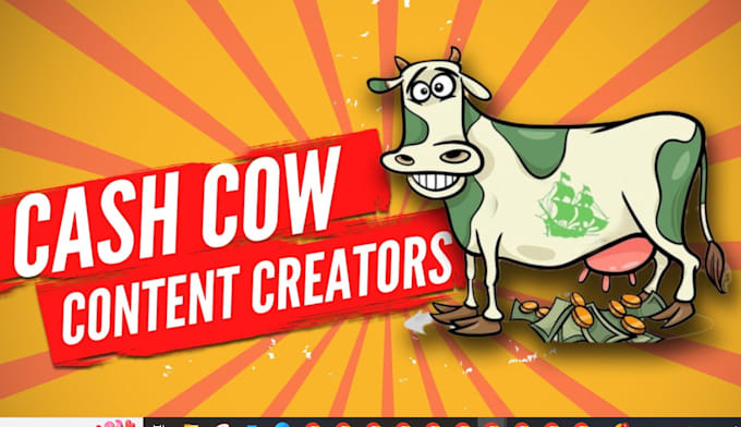 Gig Preview - Create automated cash cow videos cash cow youtube cash cow channel cash cow