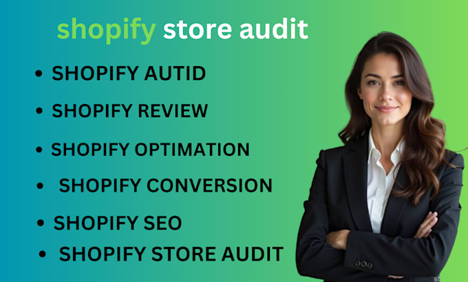 Bestseller - do website audit shopify store or seo dropshipping  conversion rate