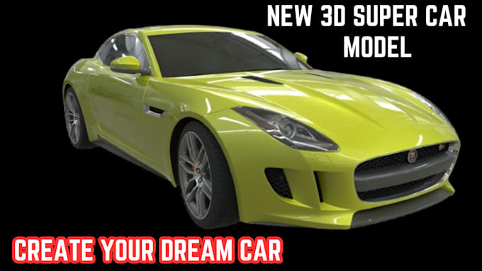 Gig Preview - 3d model, do 3d animation and 3d render any type of car