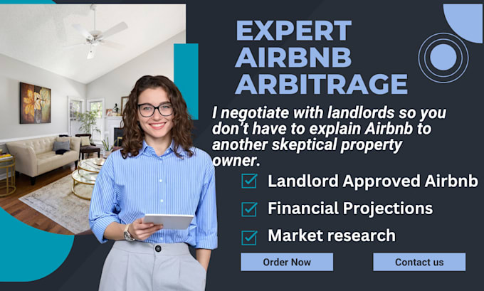 Gig Preview - Do airbnb arbitrage, property research, property finder for str in USA