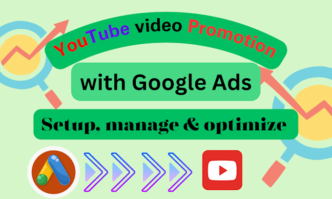 Gig Preview - Do organic youtube video promotion with google ads