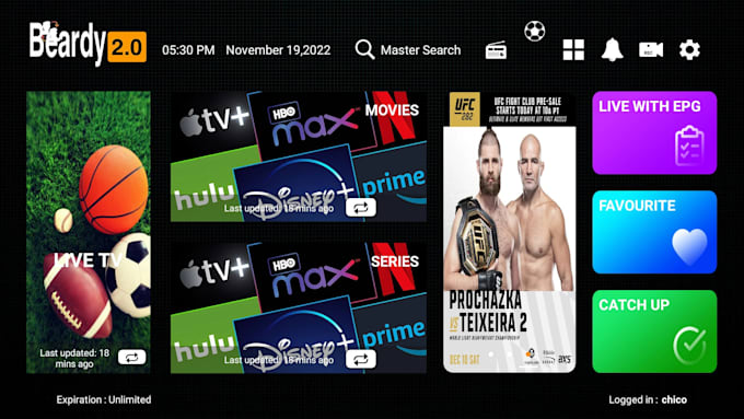 Gig Preview - Rebrand your iptv apks, stremio,smarters, xplicit,ibo, etc