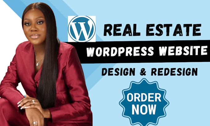 Gig Preview - Redesign wordpress ecommerce website, design  real estate wordpress website