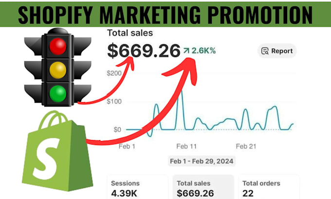 Gig Preview - Promote shopify store boost shopify sales marketing