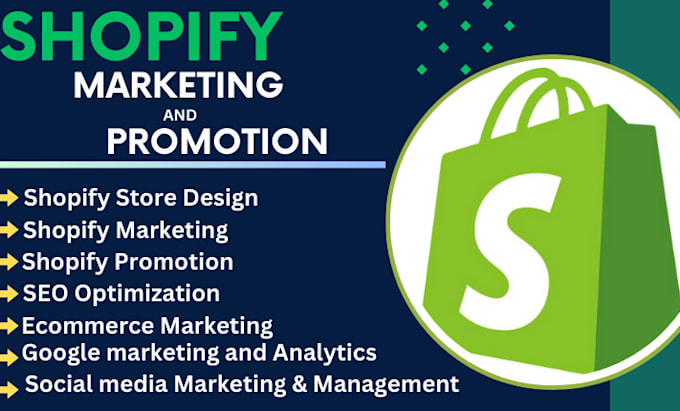 Gig Preview - Do shopify marketing and promotion to boost store sale with ecommerce marketing