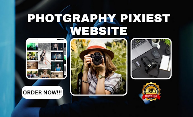 Gig Preview - Do photography website pixiest galleries portfolio website for photographers