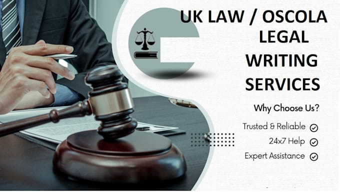 Gig Preview - Do UK legal research and writing in oscola