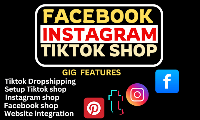 Bestseller - setup and be your tiktok shop manager shopify marketing dropshipping store