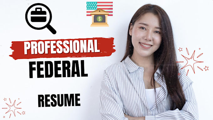 Gig Preview - Write professional federal resume writing service  ecq