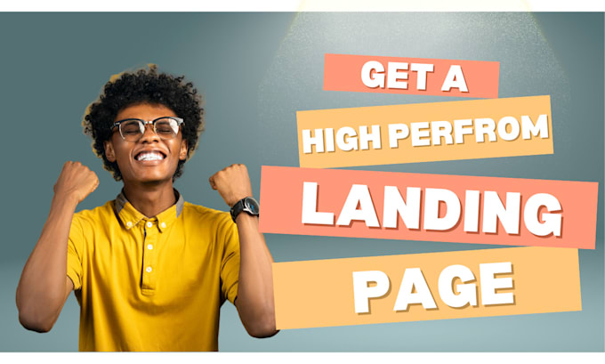 Gig Preview - Design custom landing pages that drive leads and sales