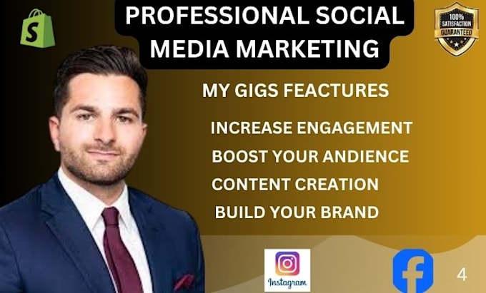 Gig Preview - Be your social media marketing manager tiktok shop, facebook ads