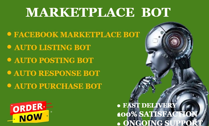 Gig Preview - Setup a custom facebook notification bot,market place bot, telegram bota