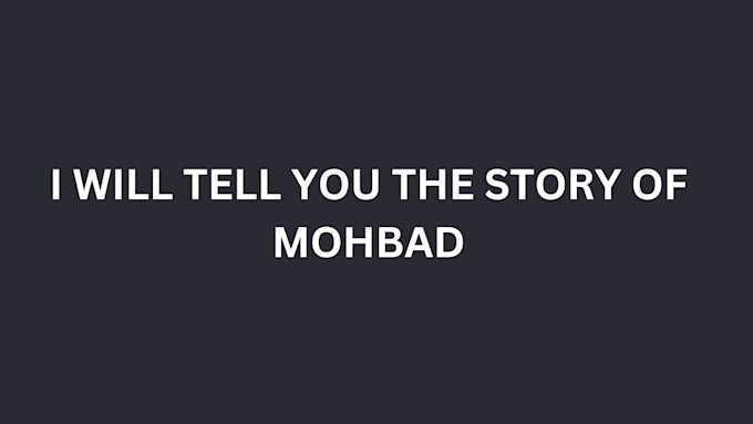 Gig Preview - Tell story about mohbad