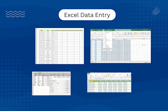 Gig Preview - Perform quick data entry  copypaste excel data entry