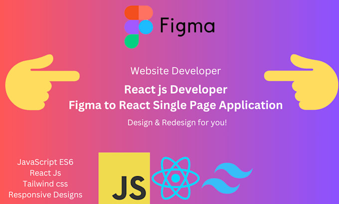 Gig Preview - Be your react js frontend web developer