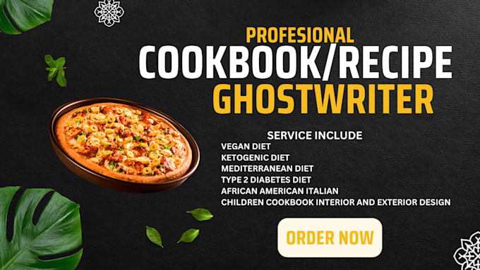 Gig Preview - Do children recipe cookbook health and nutrition vegan keto diet book writer