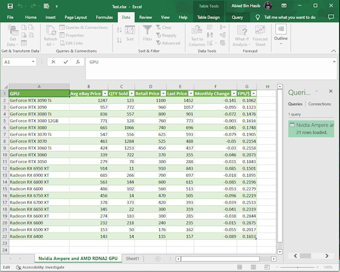 Gig Preview - Do error free data entry ,web research,  and excel data entry