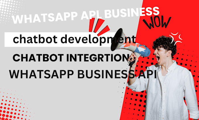 Gig Preview - Make whatsapp apl chatbot  al whatsapp chatbot integration and development