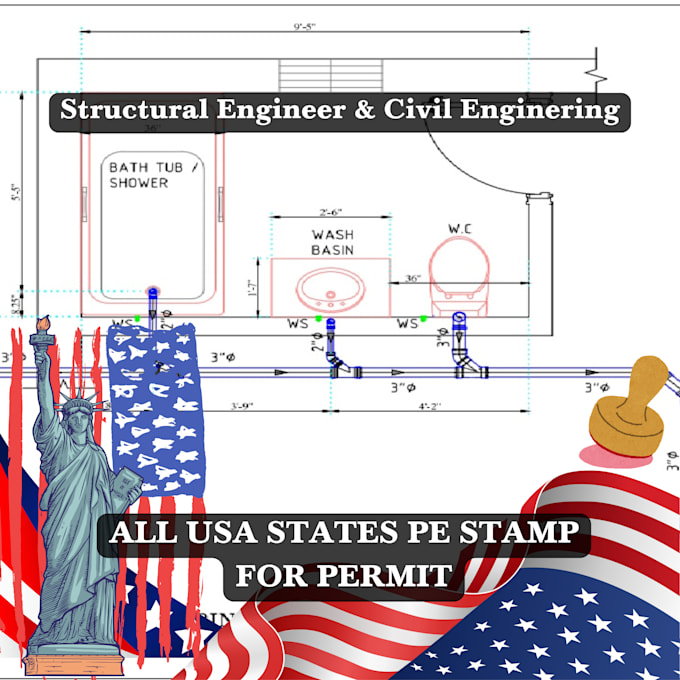 Gig Preview - Provide permit drawings for adu , pergolas, and decks