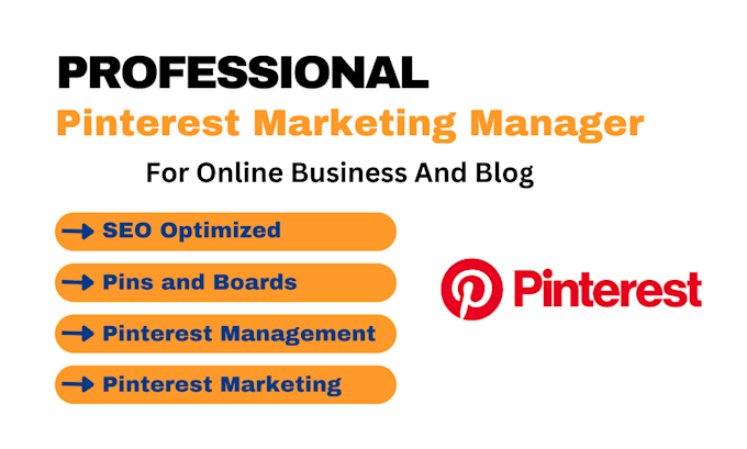 Gig Preview - Manage, optimize, grow and boost marketing your pinterest marketing for business