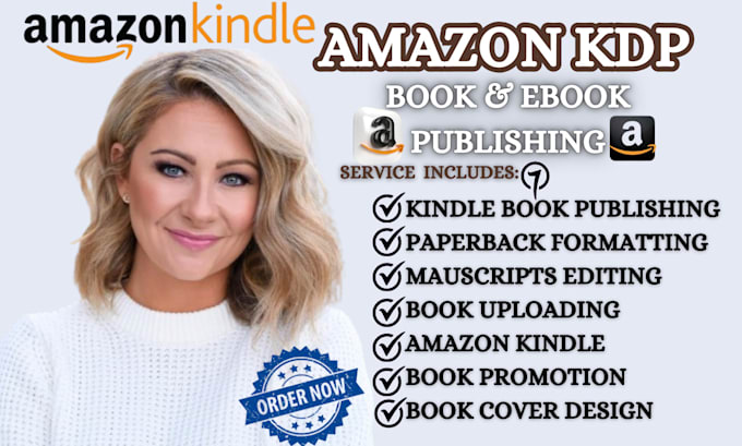 Gig Preview - Do amazon kdp book formatting and amazon kdp book publishing book promotion