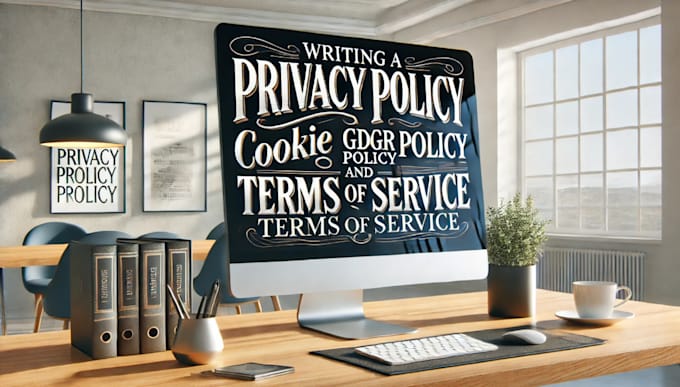 Gig Preview - Write a privacy policy, cookie, gdpr policy, terms of service