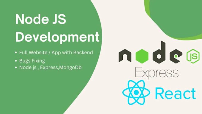 Gig Preview - Build a scalable node js backend with mongodb and express js