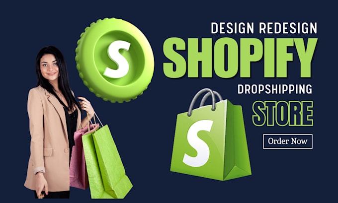 Gig Preview - Create shopify dropshipping store