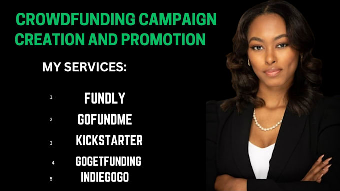 Gig Preview - Generate real, active backers and donors list for your crowdfunding campaigns