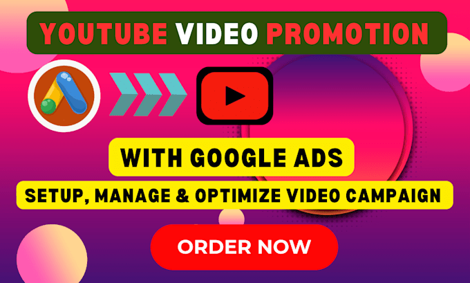 Gig Preview - Do youtube video promotion with google ads