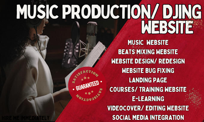 Gig Preview - Music production and djing website beat mixing lessons, courses training website