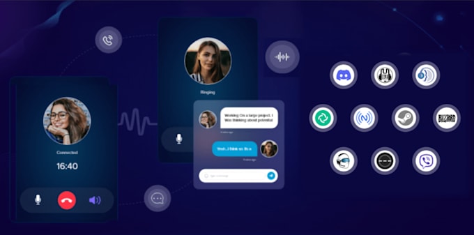 Gig Preview - Develop custom ai voice chat app, ai chat app, ai chatbot development