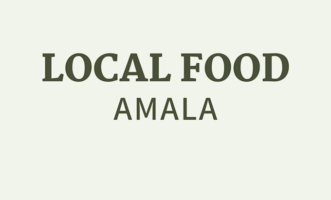 Gig Preview - Teach you food meal, teach you amala semo eba and local food